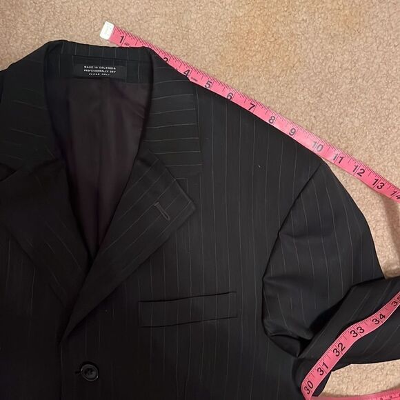 Museo ruffini italy black pinstripe blazer/Sports coat - Picture 5 of 14